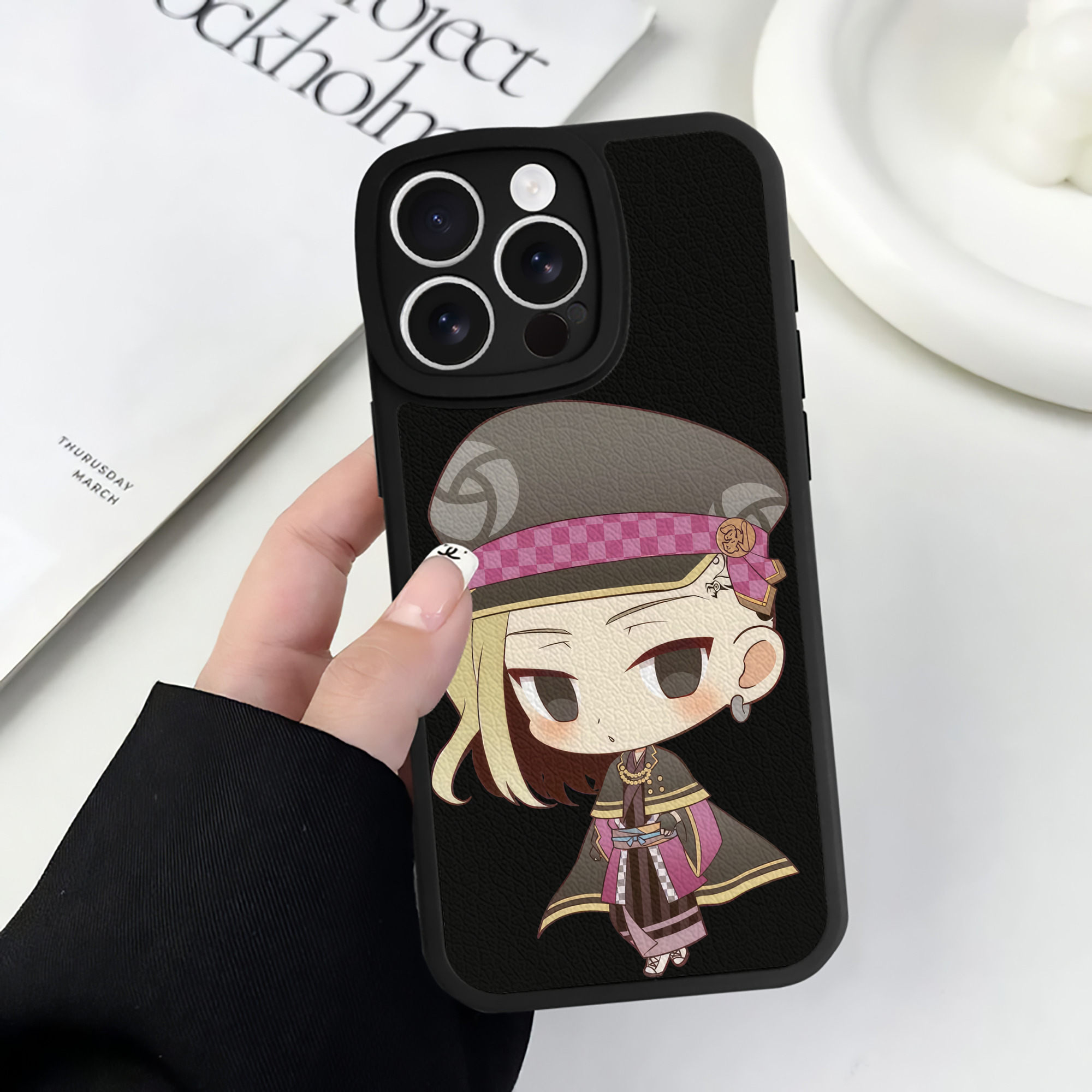 （画像用） 東京リベンジャーズ Tokyo Revengers 【iPhone 16シリーズ対応】シリコンスマホケース（レザー調） 材質：シリコン